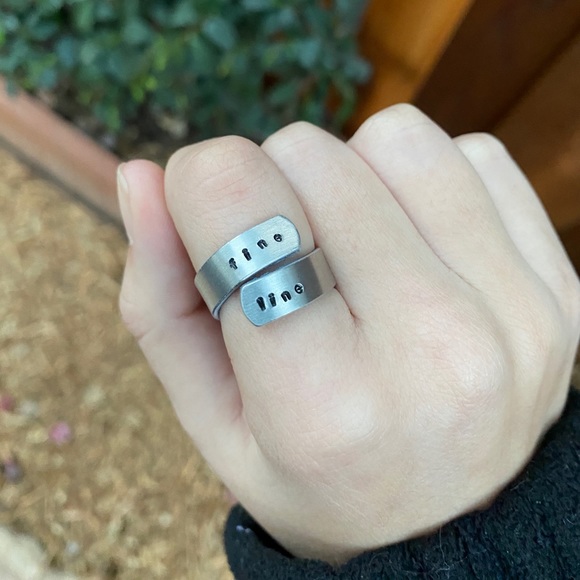 Brandy Melville Jewelry - Harry Styles fine line ring